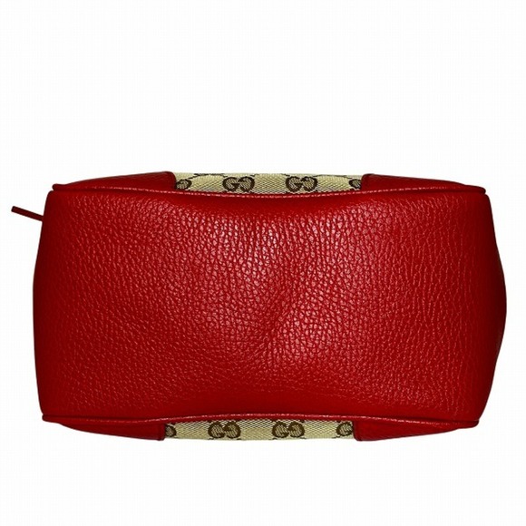 GUCCI Authentic Cream Canvas Shoulder Bag - Picture 3 of 9